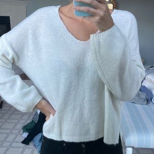 large White Sweater